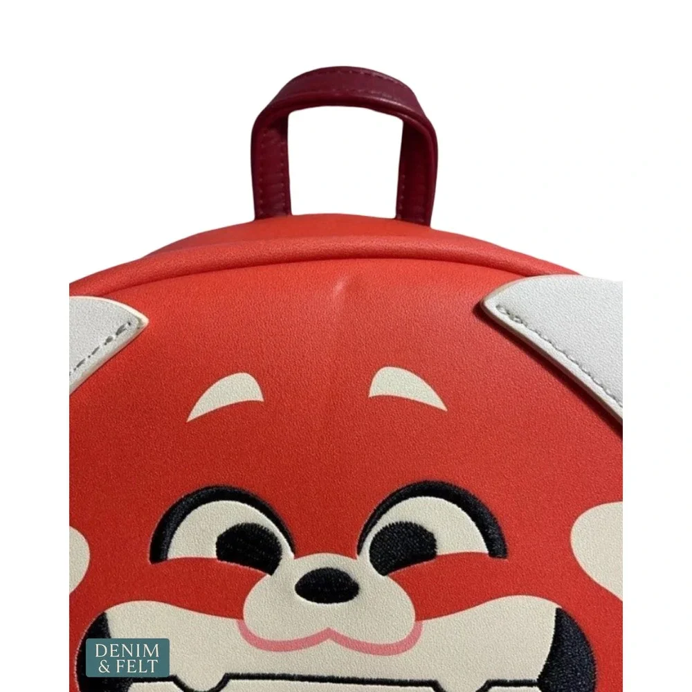 NEW Loungefly Disney Pixar Turning Red Mei Red‎ Panda Mini Backpack & Wallet Set